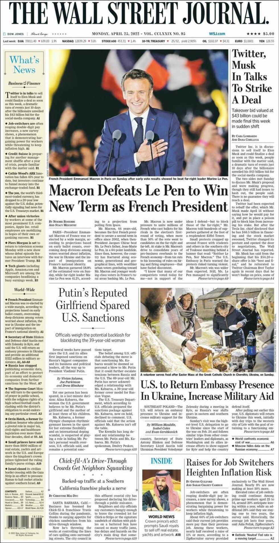 UNITED STATES - The Wall Street Journal