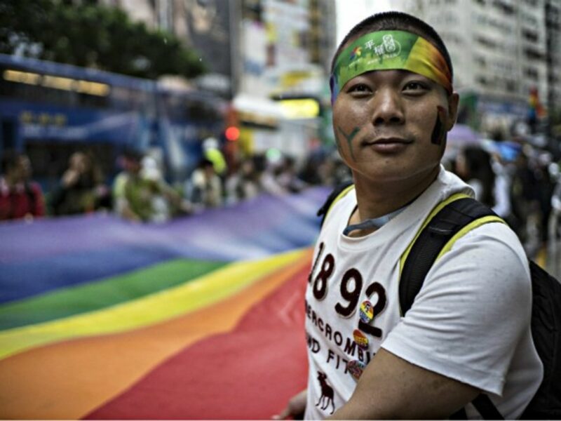 Unlike the mainland, in Hong Kong gay pride is openly displayed