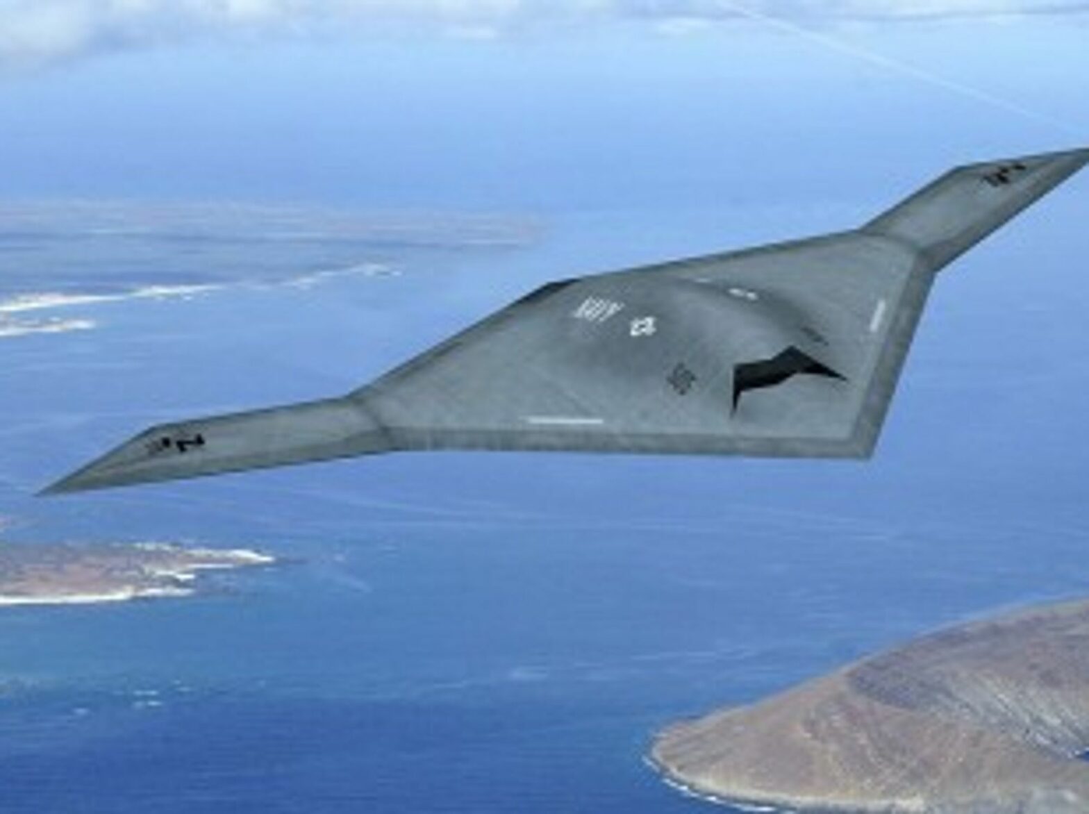 Unmanned X-47B drone