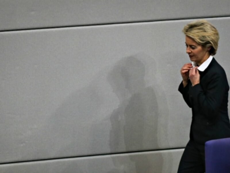 Ursula Von der Leyen in the German Parliament