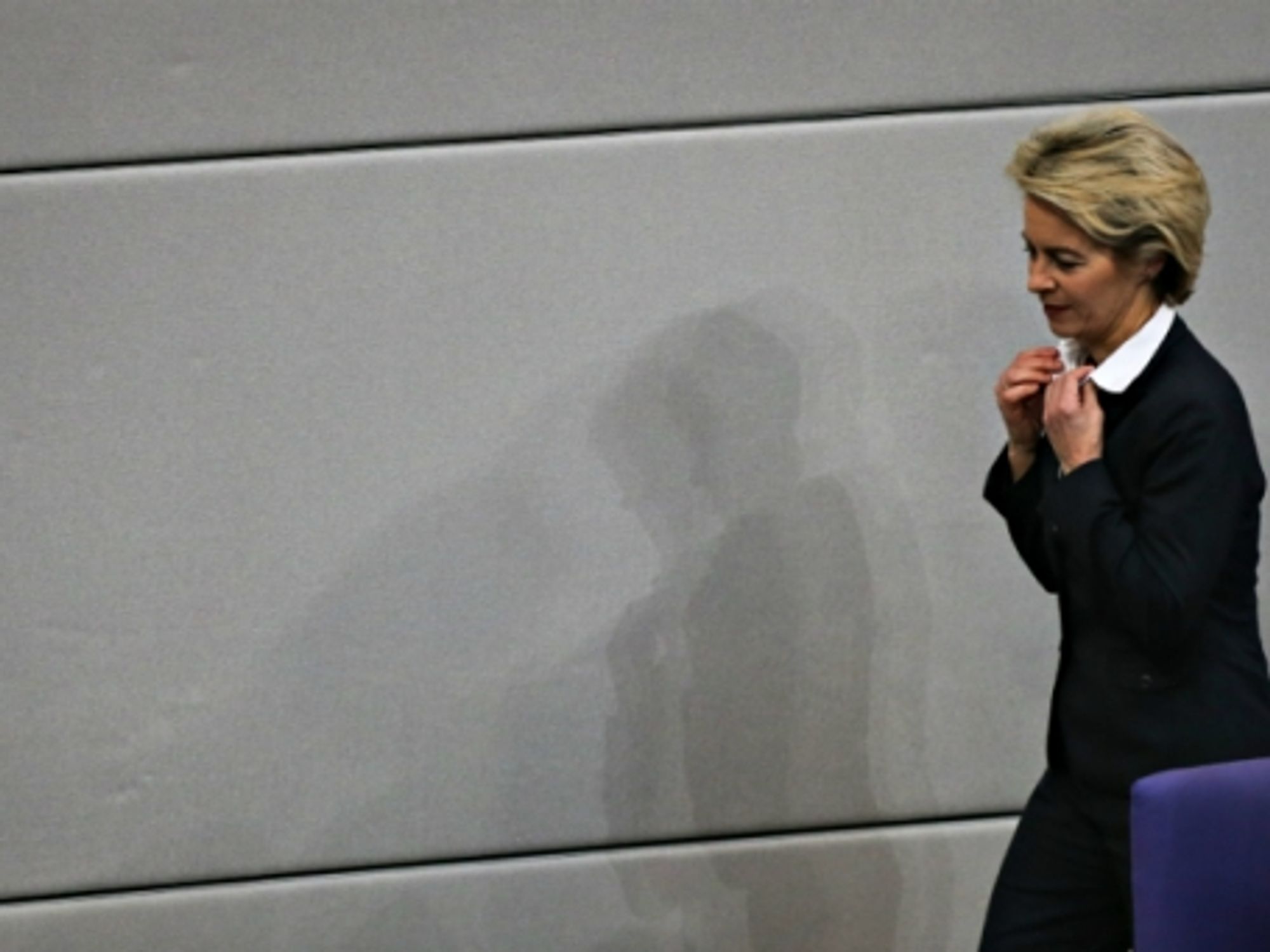 Ursula Von der Leyen in the German Parliament