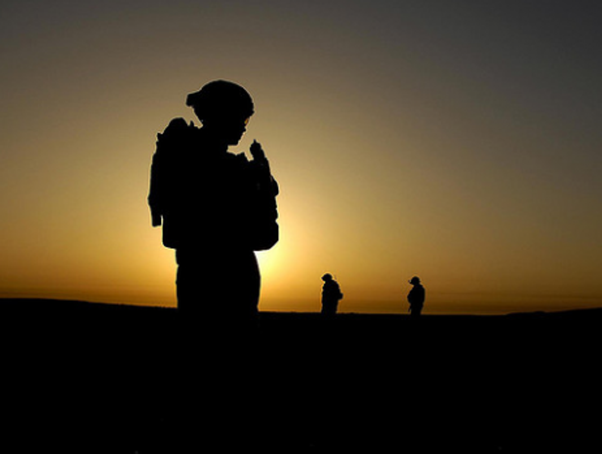 US and Iraqi soldiers Al Muradia, Iraq, March, 13, 2007 (U.S. Army)