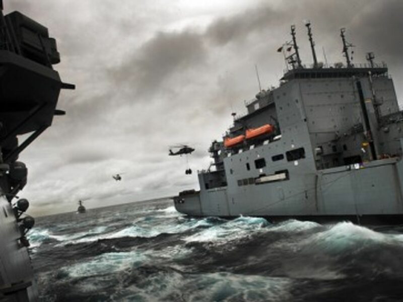 US Naval exercise in the South China Sea