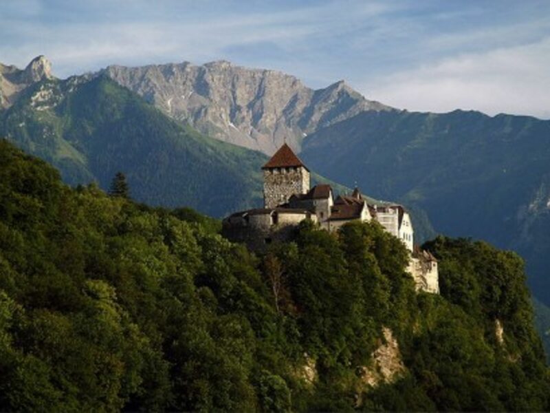 Vaduz Castle, home to the Prince of Liechtenstein (Michael Gredenberg)
