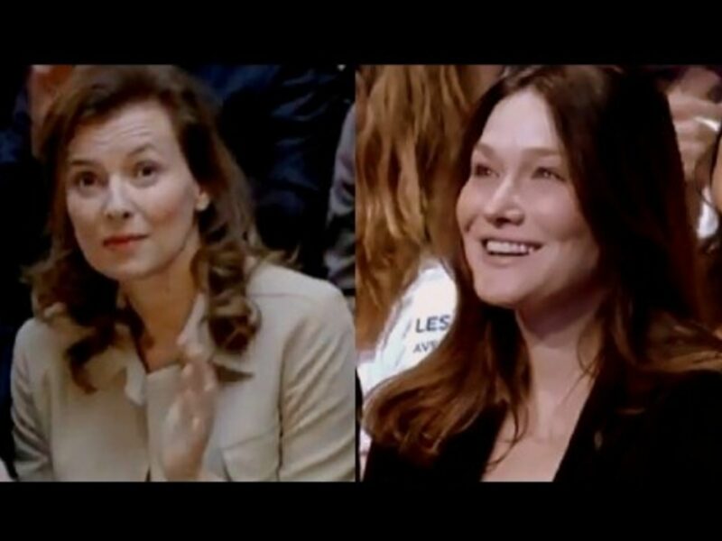 Valérie Trierweiler & Carla Bruni (BFMTV)