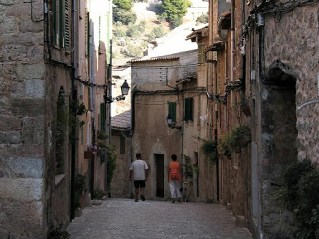 Valldemossa, Mallorca, where Chopin sojourned with his mistress, George Sand, in 1838