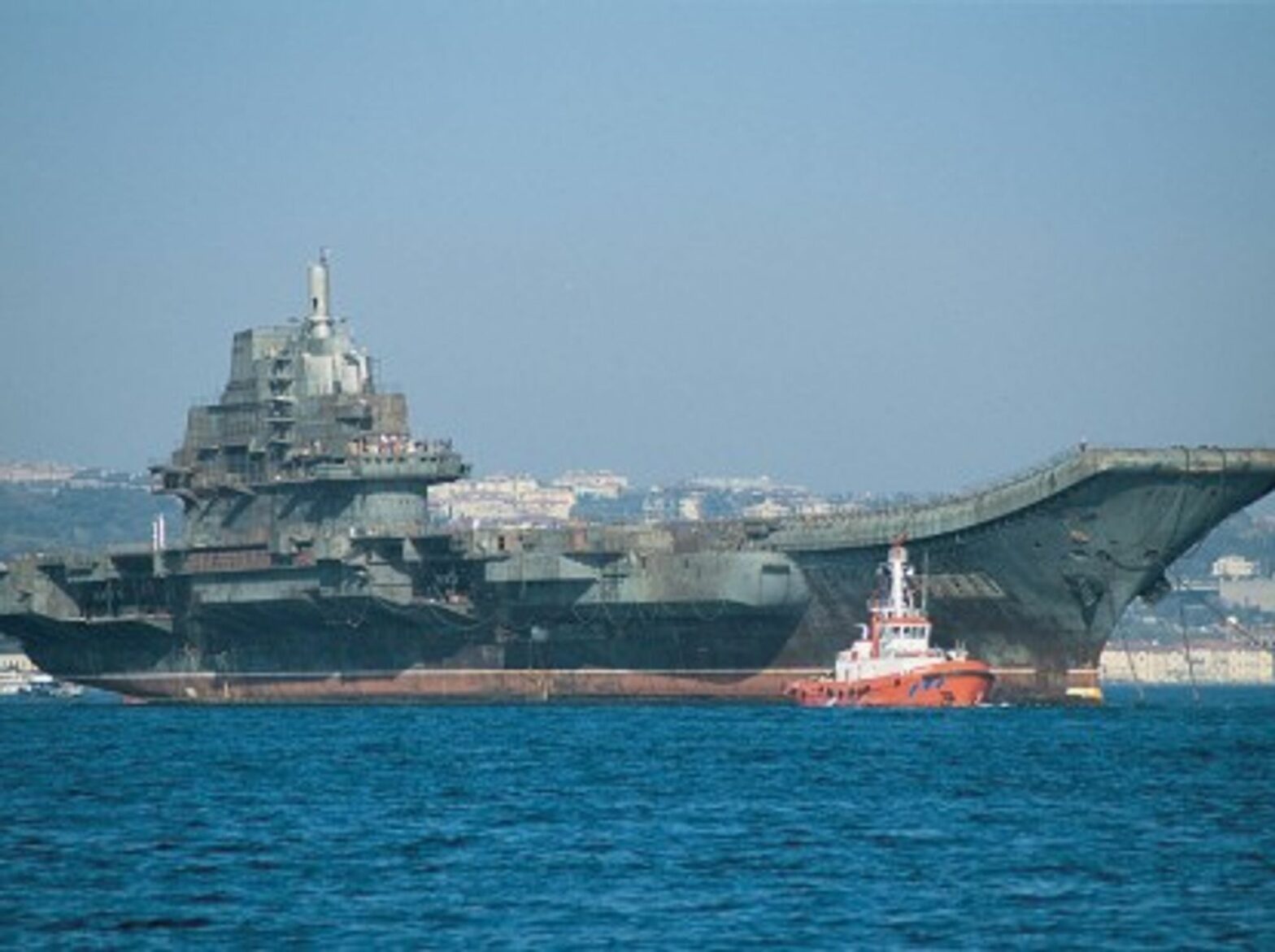 Varyag, the first Chinese aircraft carrier