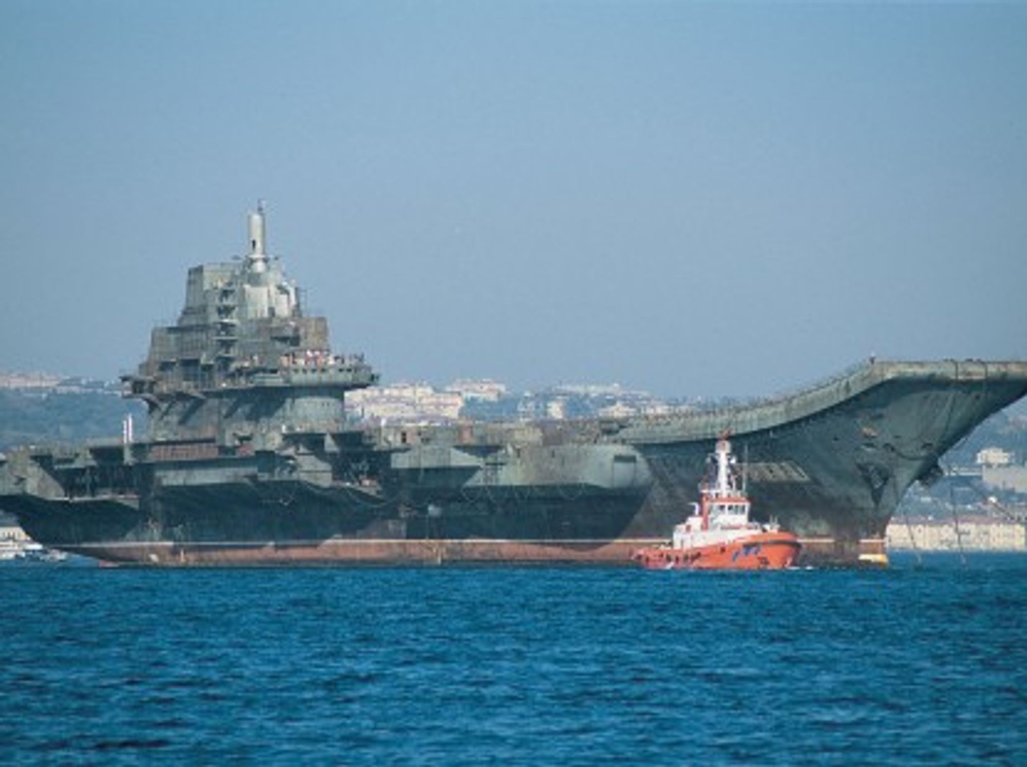 Varyag, the first Chinese aircraft carrier