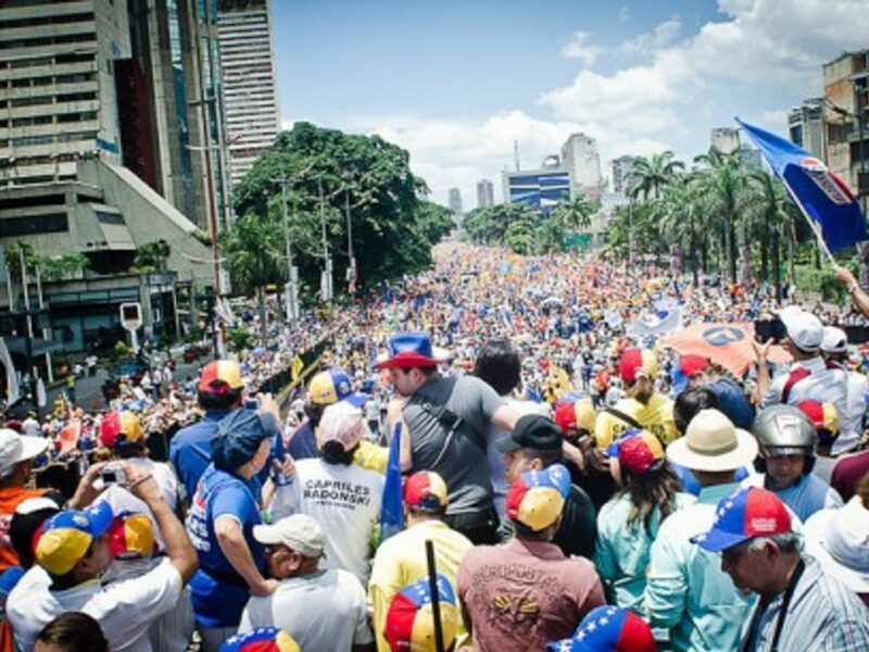Venezuelan streets spilling over