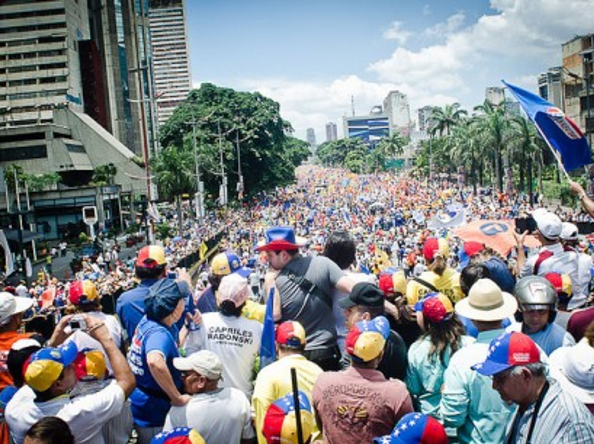 Venezuelan streets spilling over