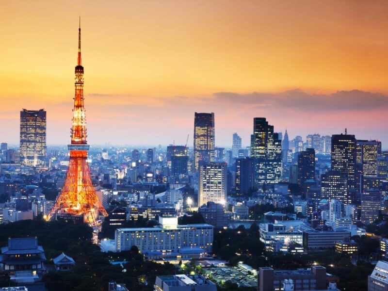 View of Tokyo Tower