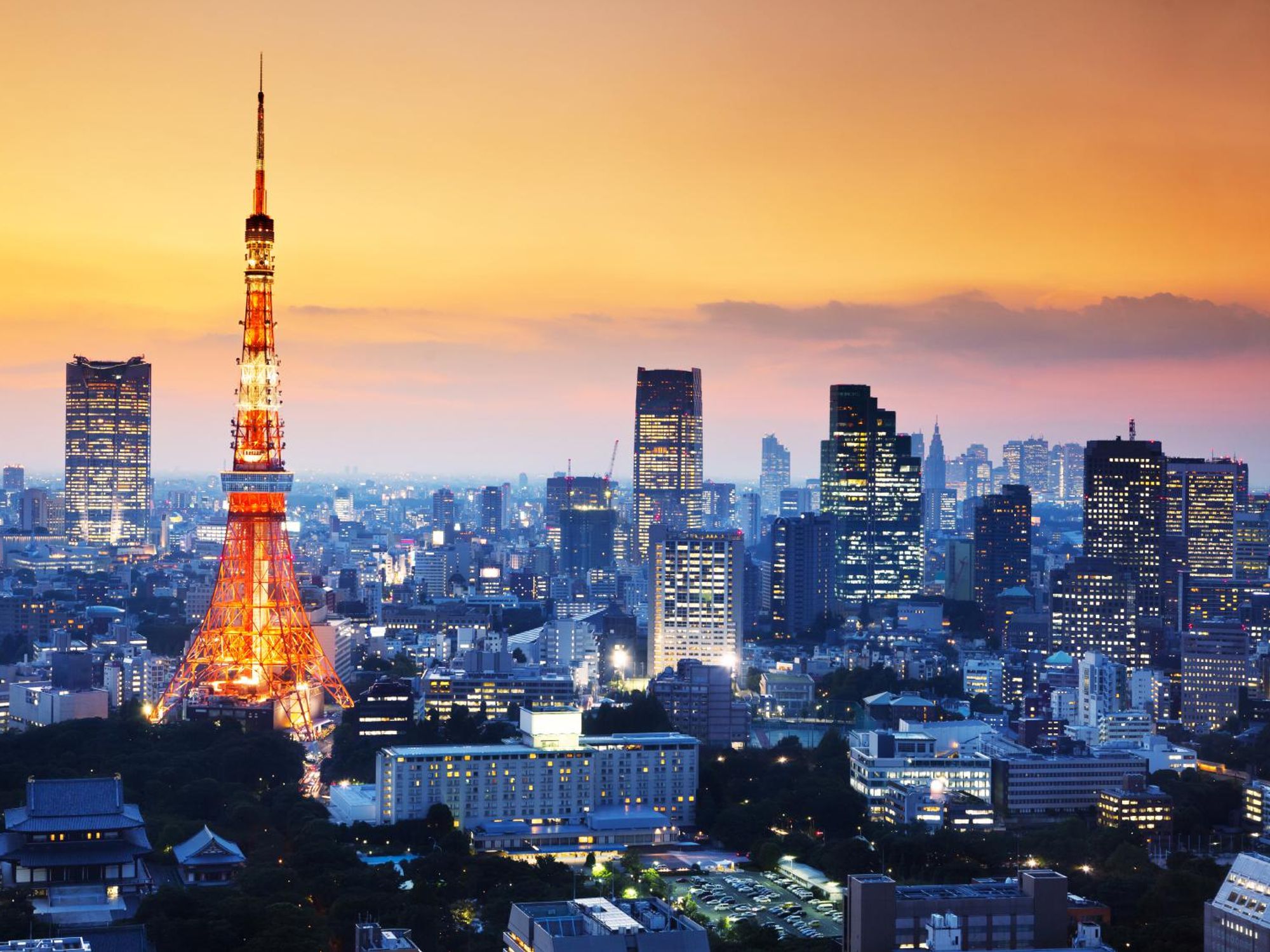 View of Tokyo Tower