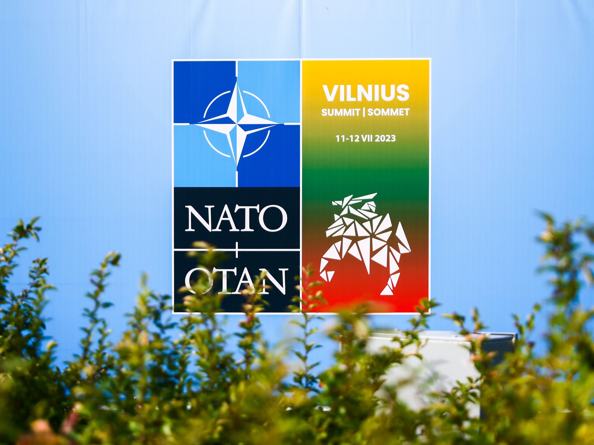 Vilnius NATO summit logo