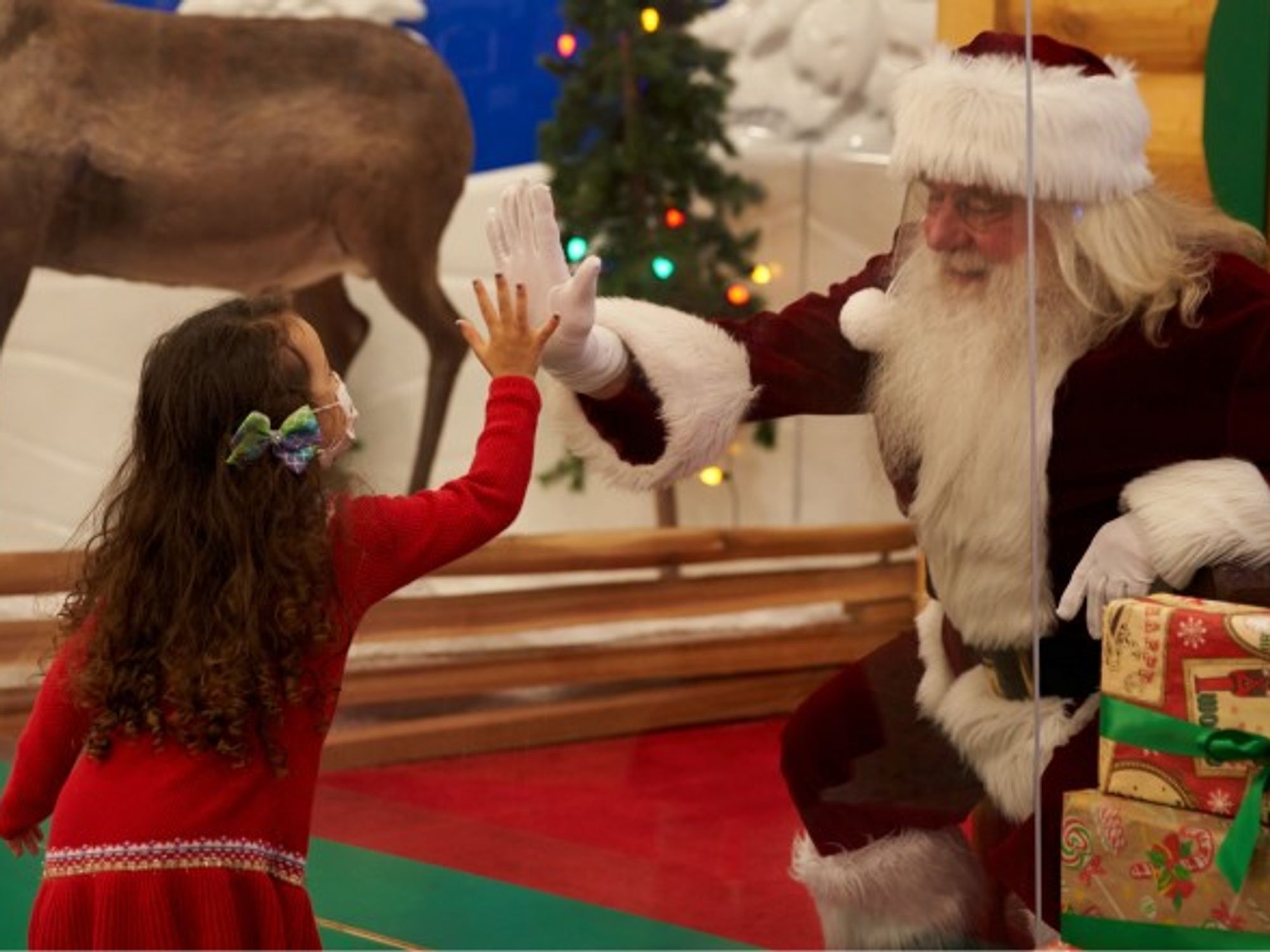Visiting Santa in the coronavirus-era