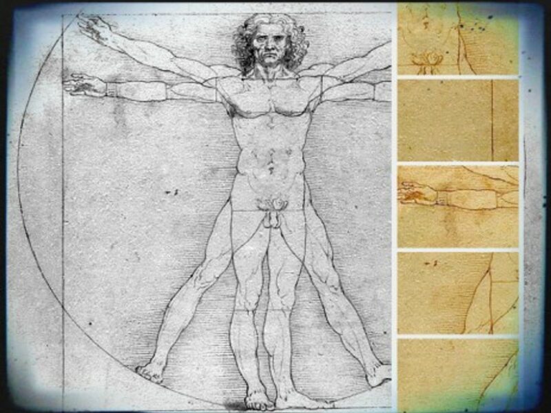 Vitruvian Modern man