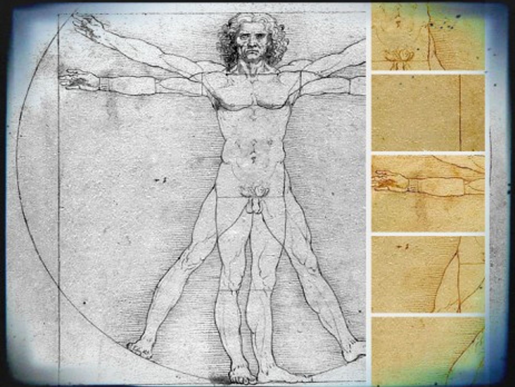 Vitruvian Modern man