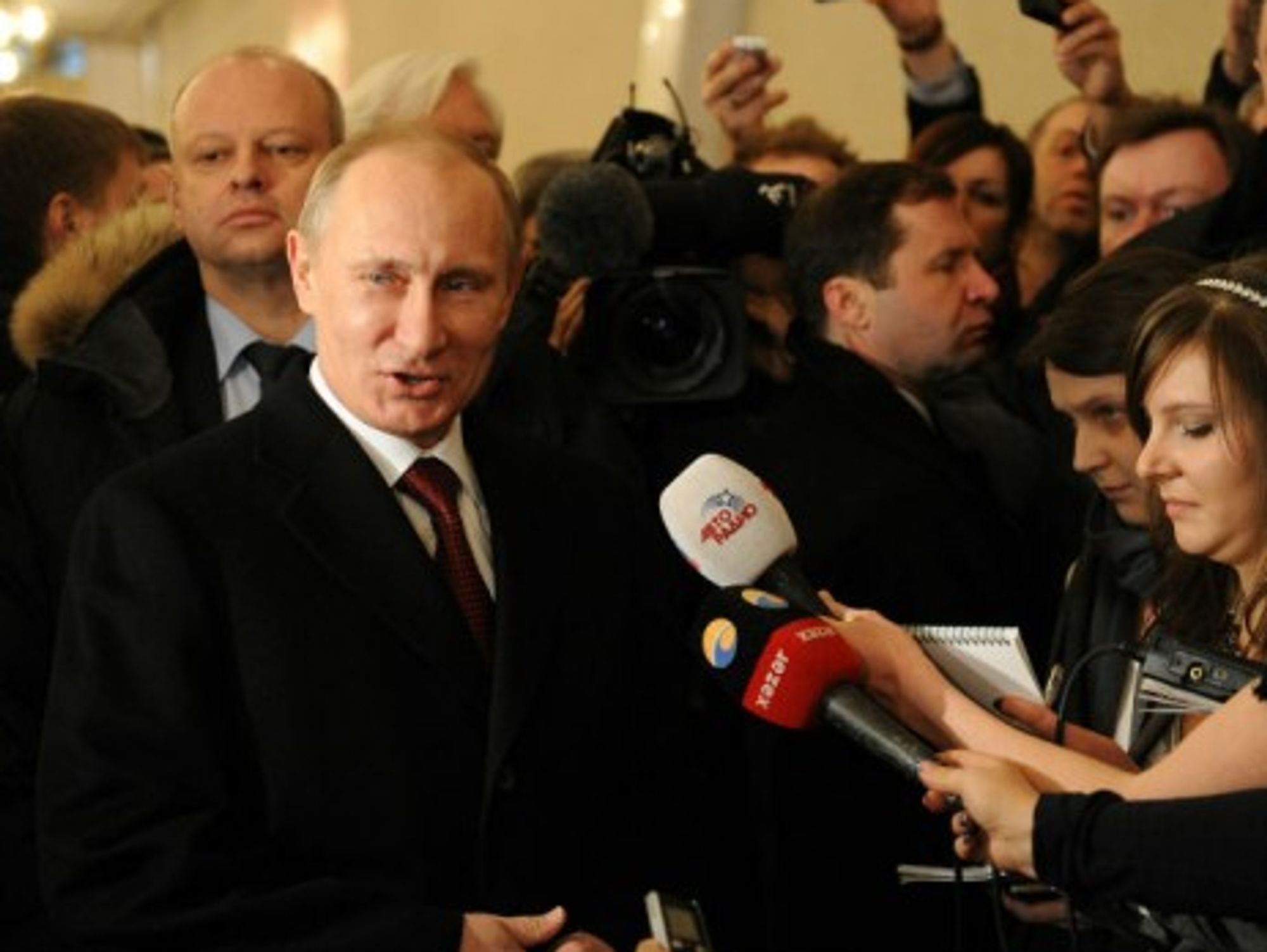 Vladimir Putin, available for questions?