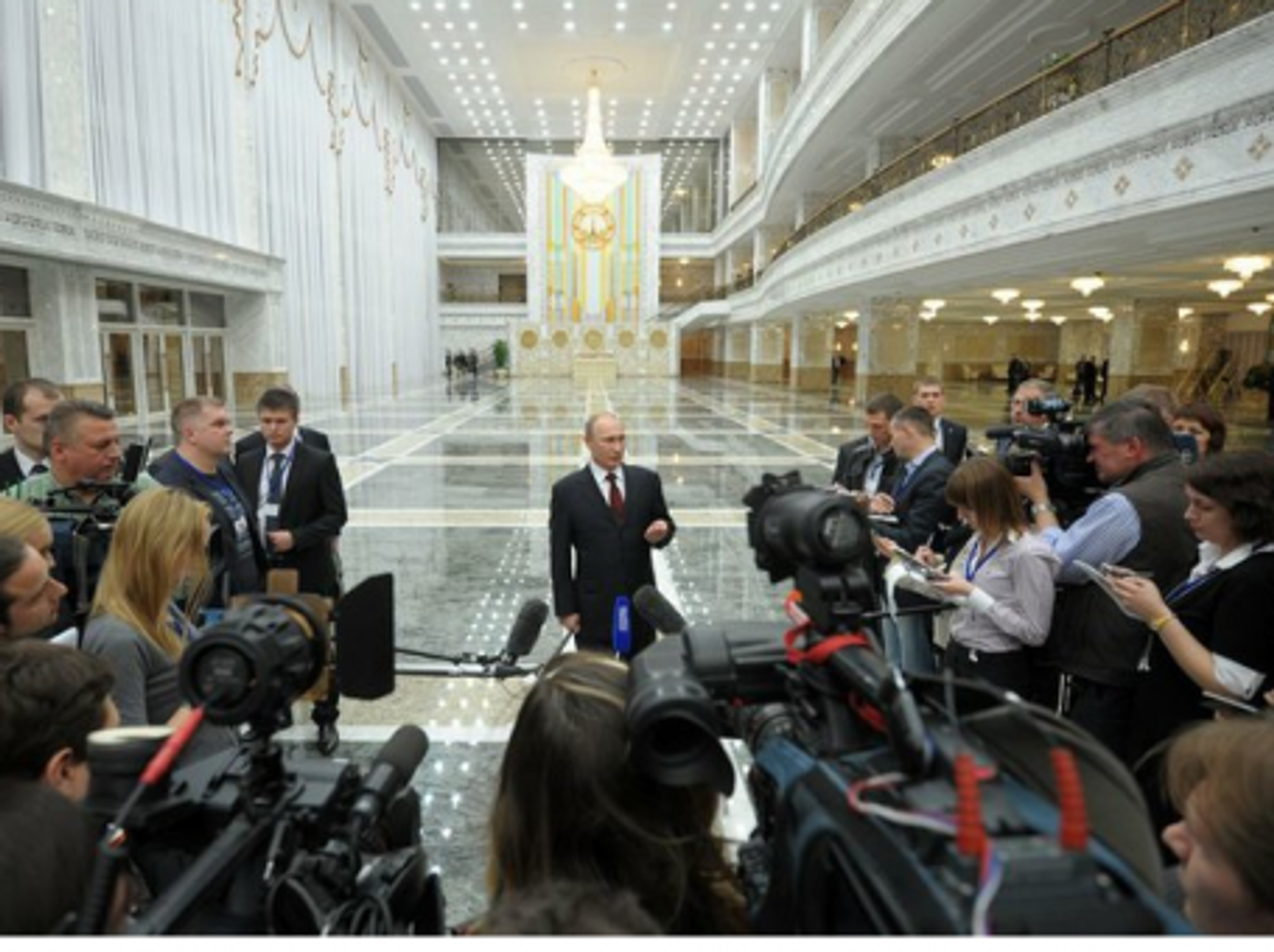 Vladimir Putin will take your questions