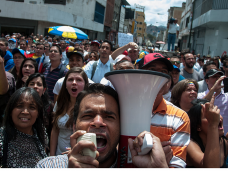 Voices rising from all sides in Venezuela