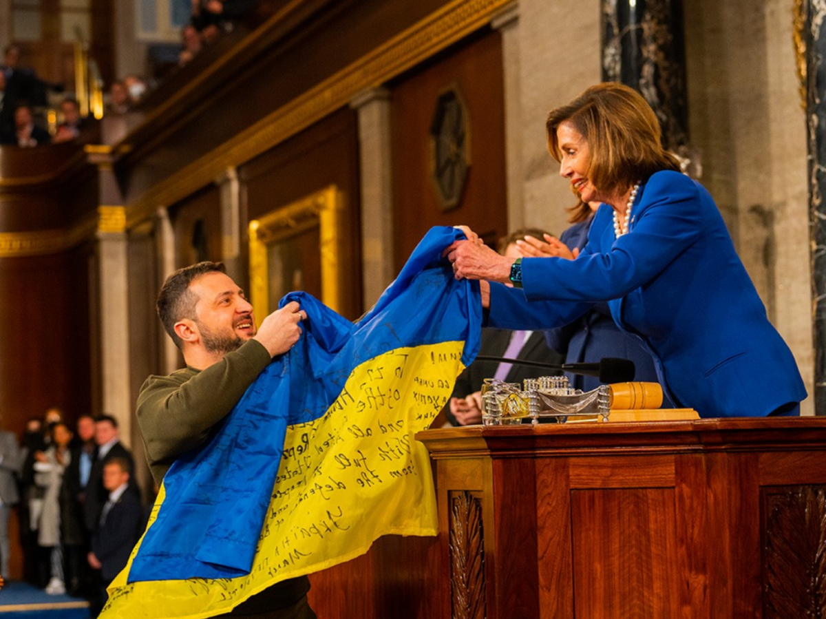 Zelensky As Churchill, An Iconic 'V' For Victory Sign By Other Means