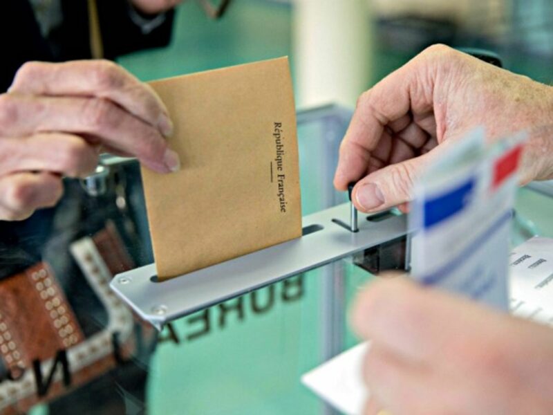 Voting in France on April 23