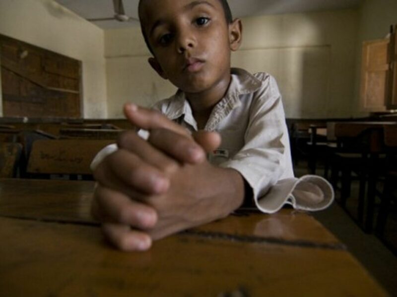 Waiting for teachers to arrive in Pakistan's ghost schools