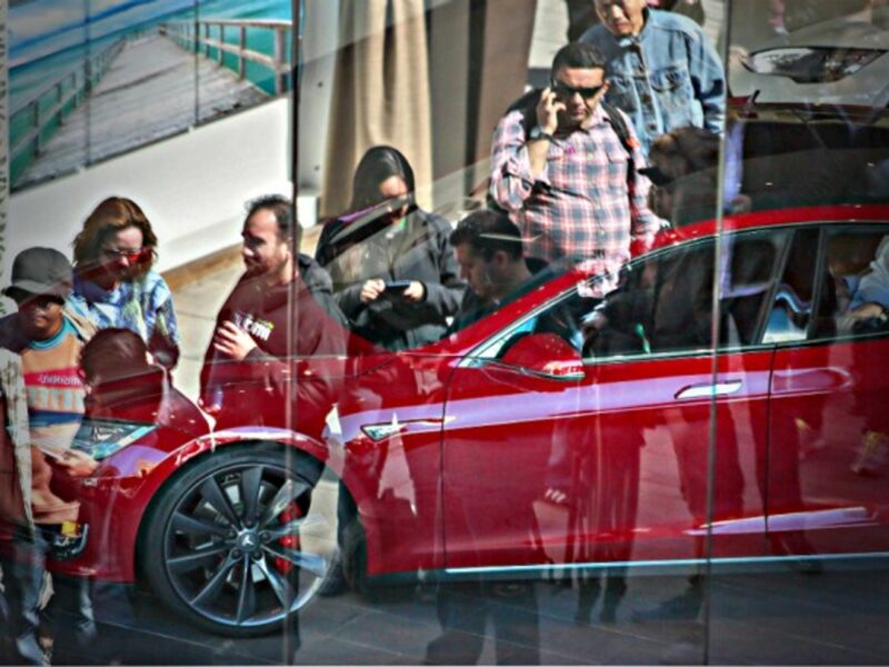 Waiting for Tesla