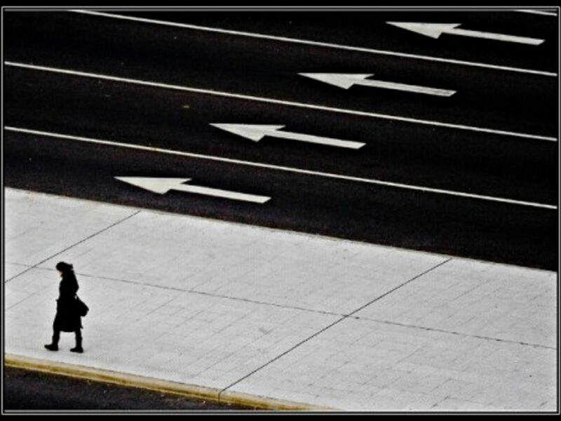Walking in Buenos Aires