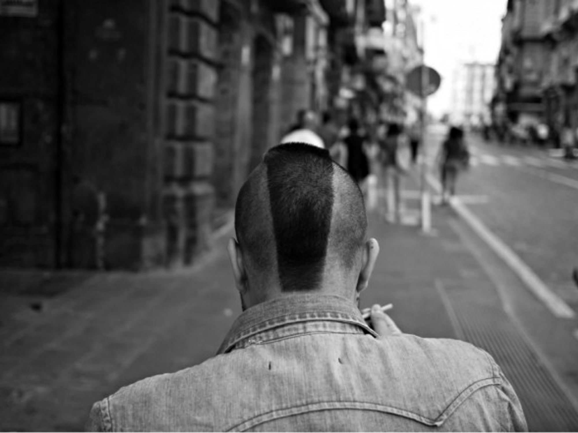 Walking in the streets of Naples