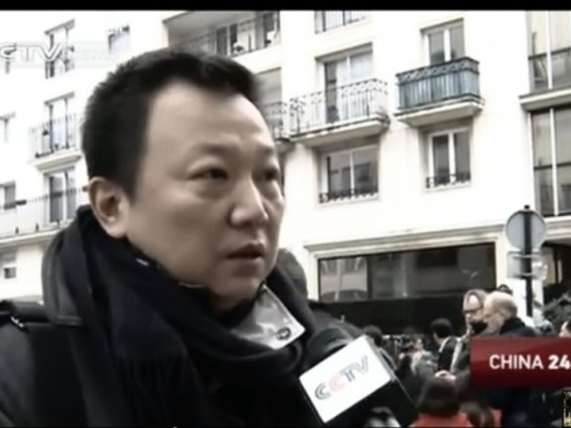 Wang Fanghui's interview with Chinese state television