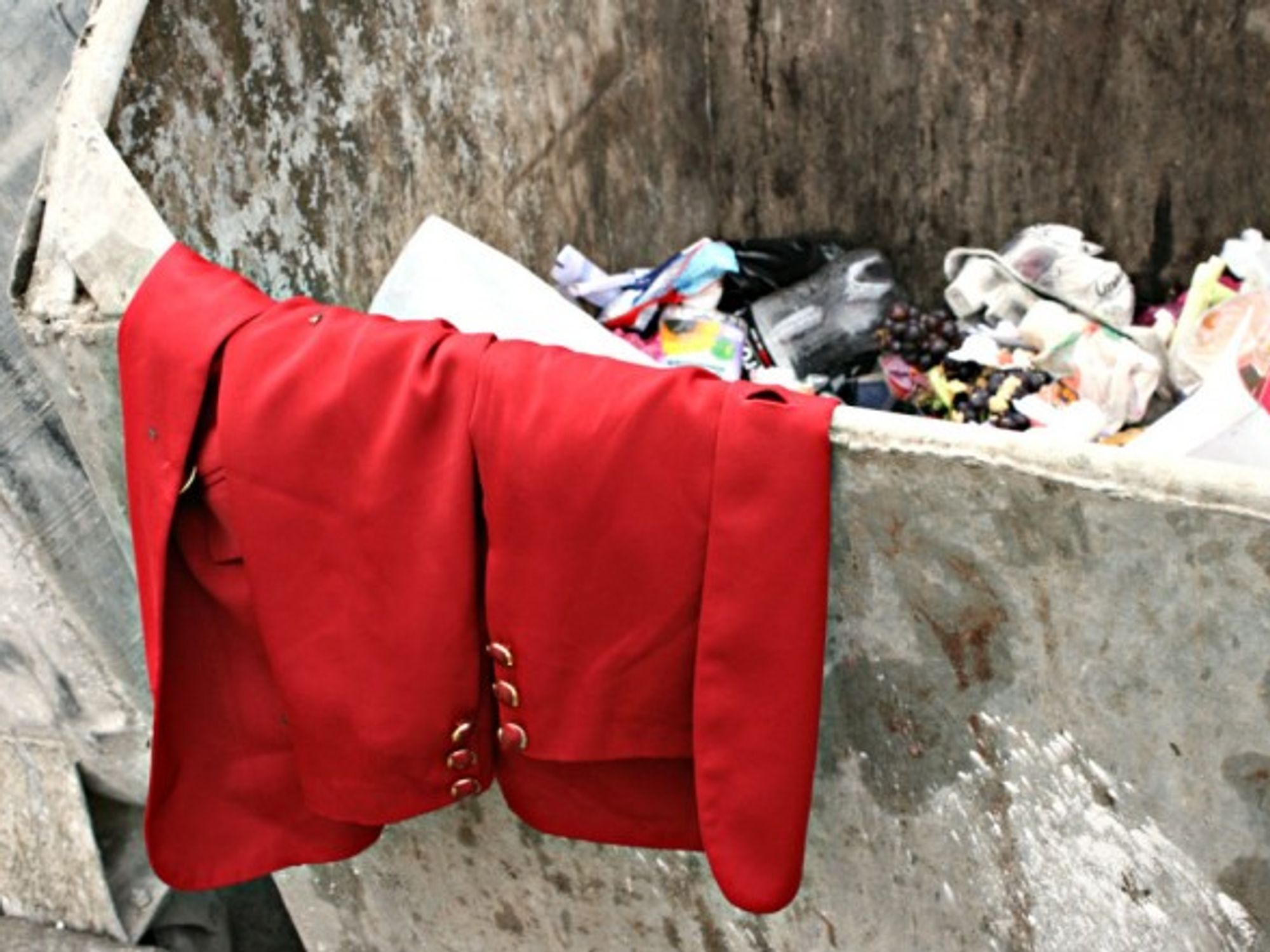 Waste not, red-style?