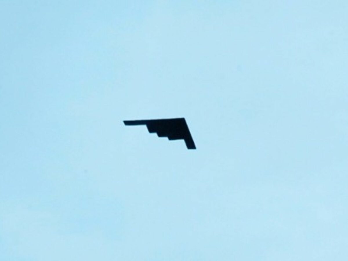 Watch: OneShot — Stealth Bomber Above The Beach