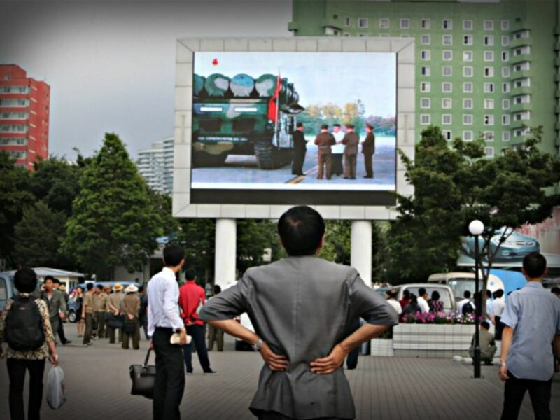 Watching the latest missile news in Pyongyang in June