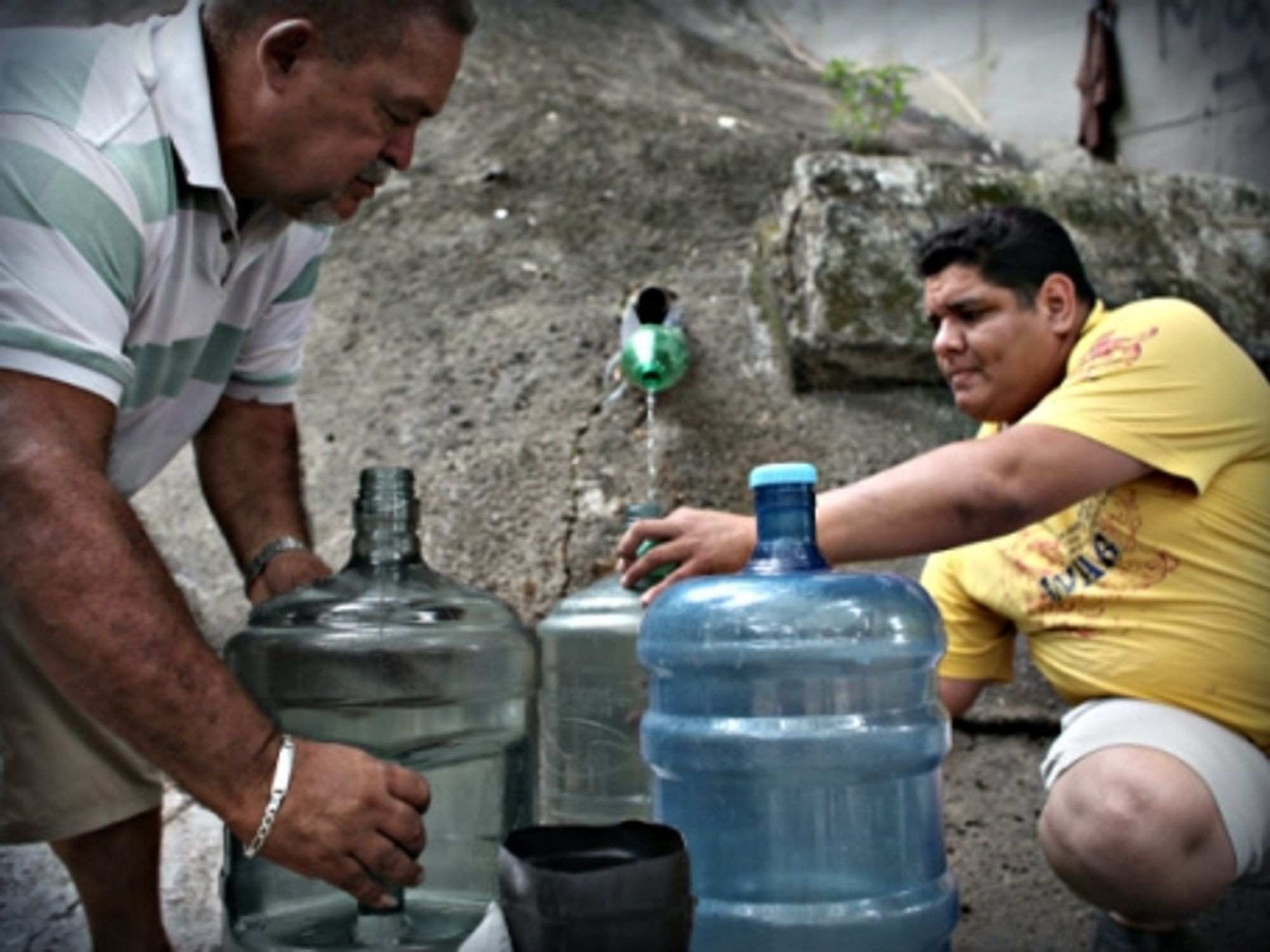 Water shortages are just one of many ills that residents face.