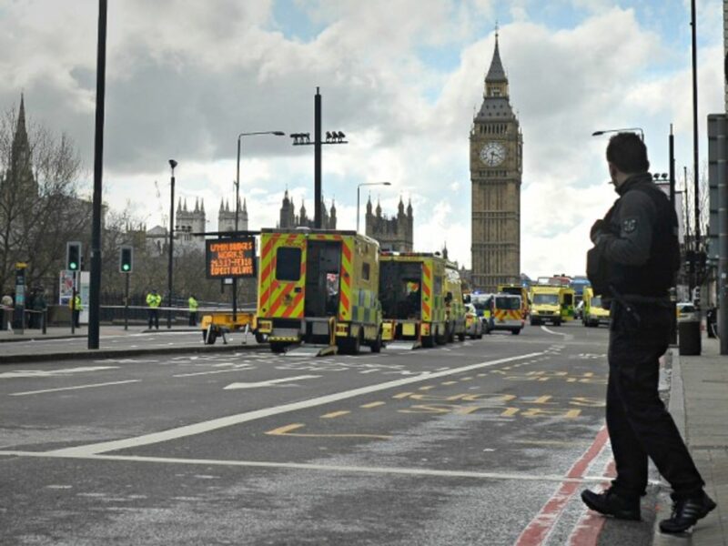 Westminster Bridge after March 22 attack