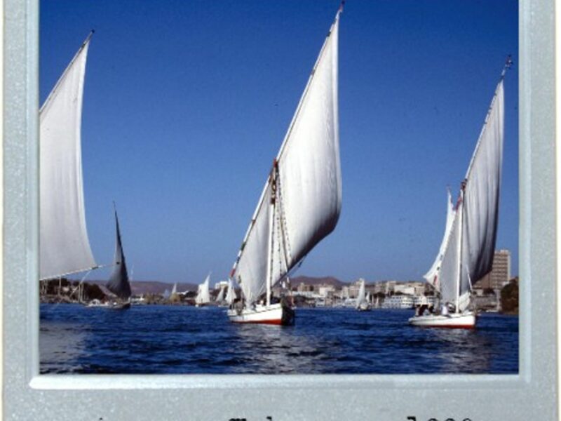 White Feluccas, Blue Nile
