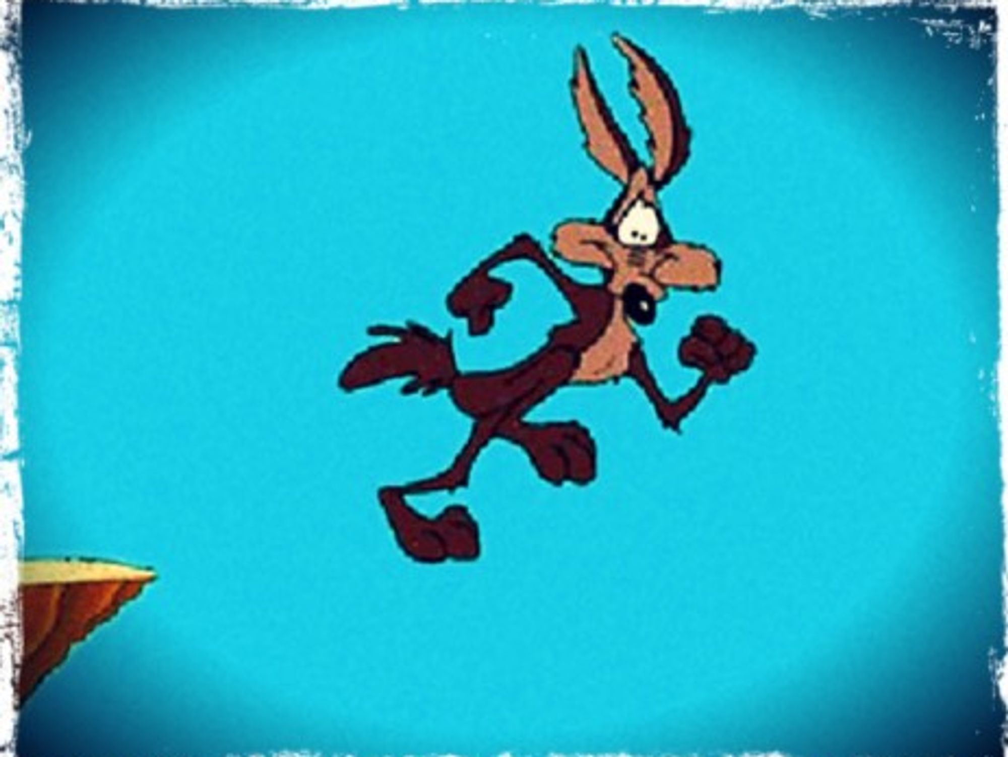 Wile E. Coyote agrees