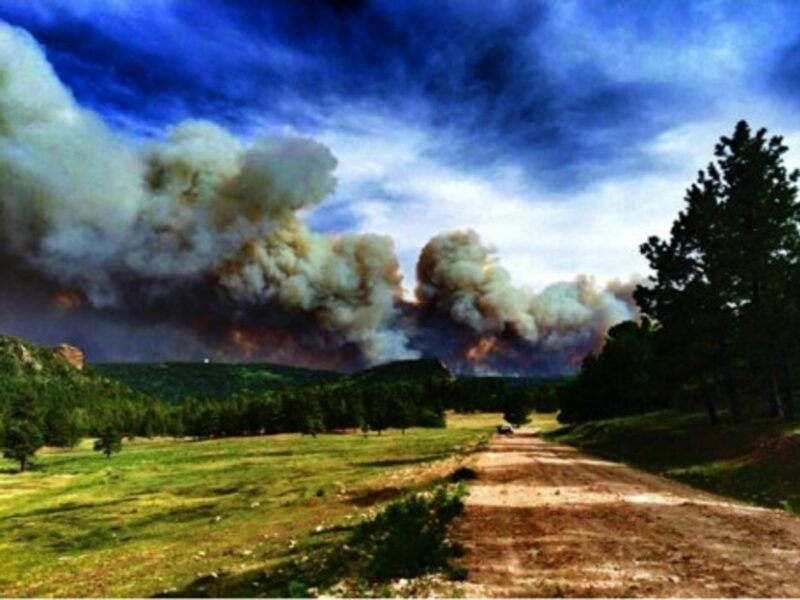 Wilfires in New Mexico.