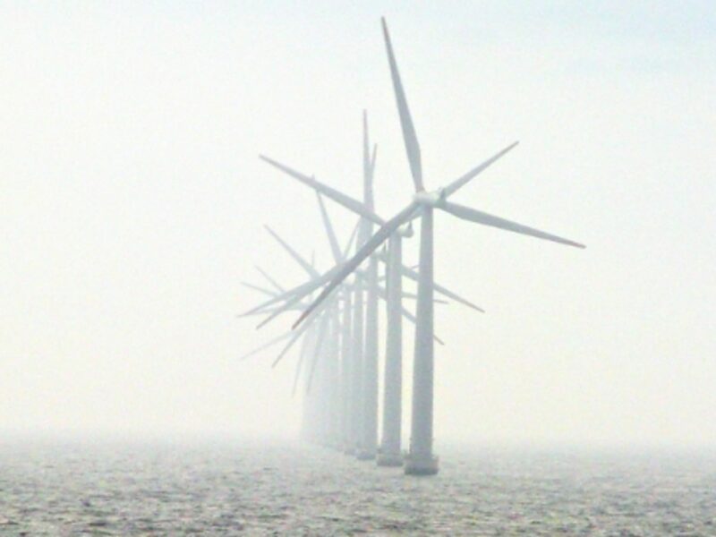 Wind turbines in Samso
