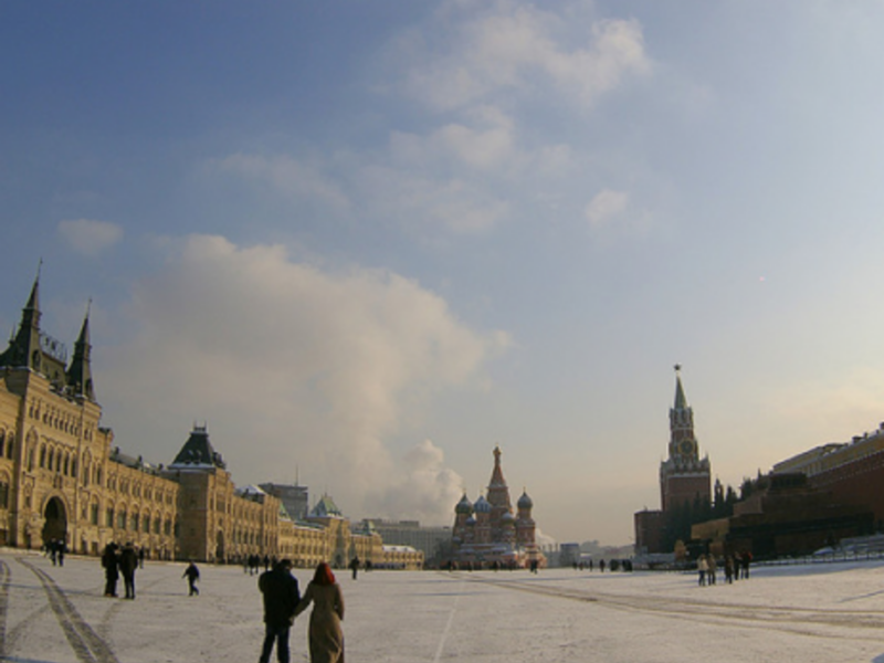 Winter in Red Square (Adam Baker)