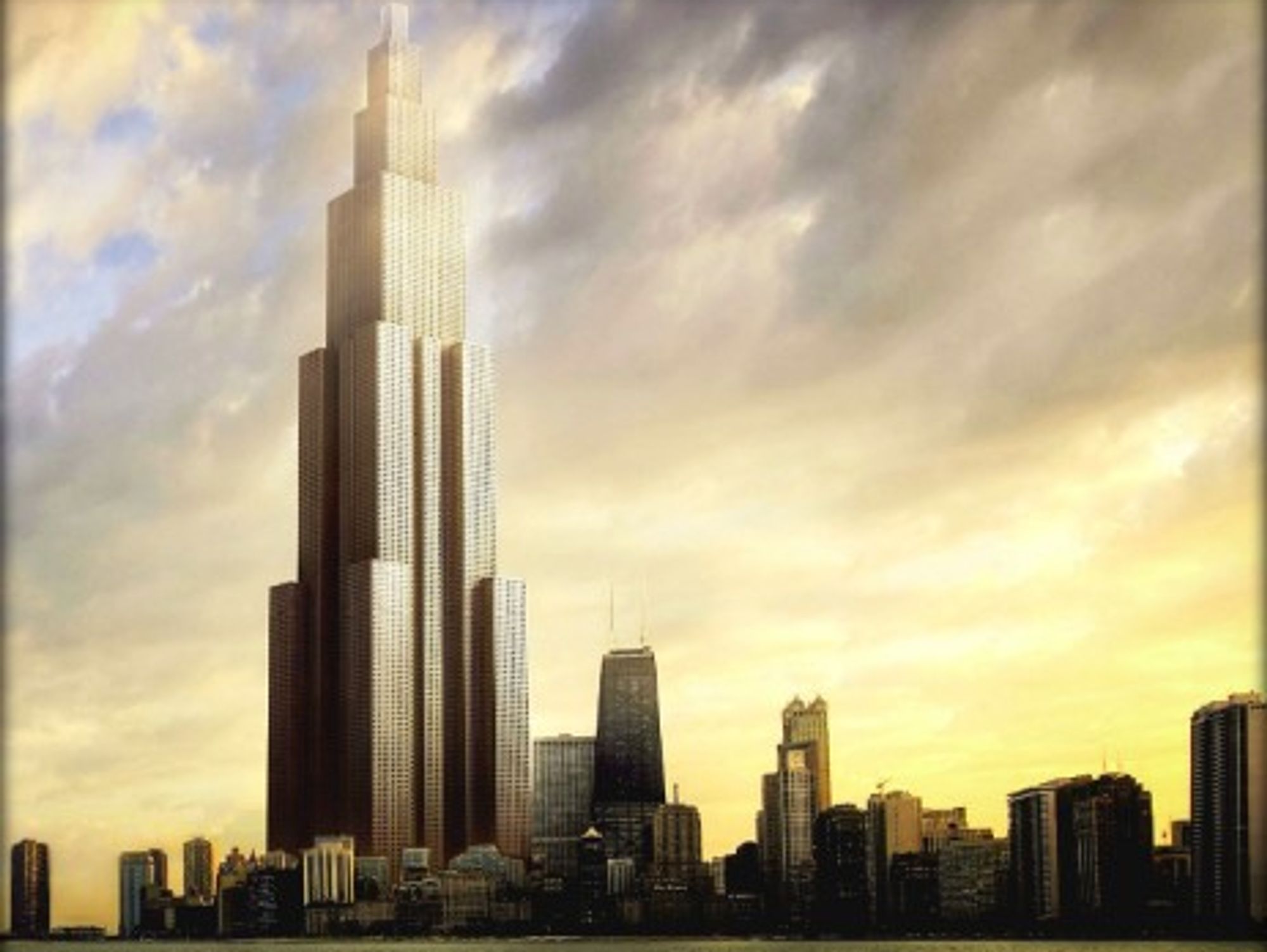 "with its 838 meters high, the building will become the highest in the world, surpassing the Burj Khalifa tower in Dubai."