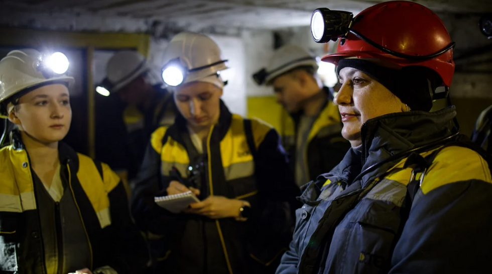 With Ukraine's Coal Miners Called To War, Women Step In To Fuel The Nation