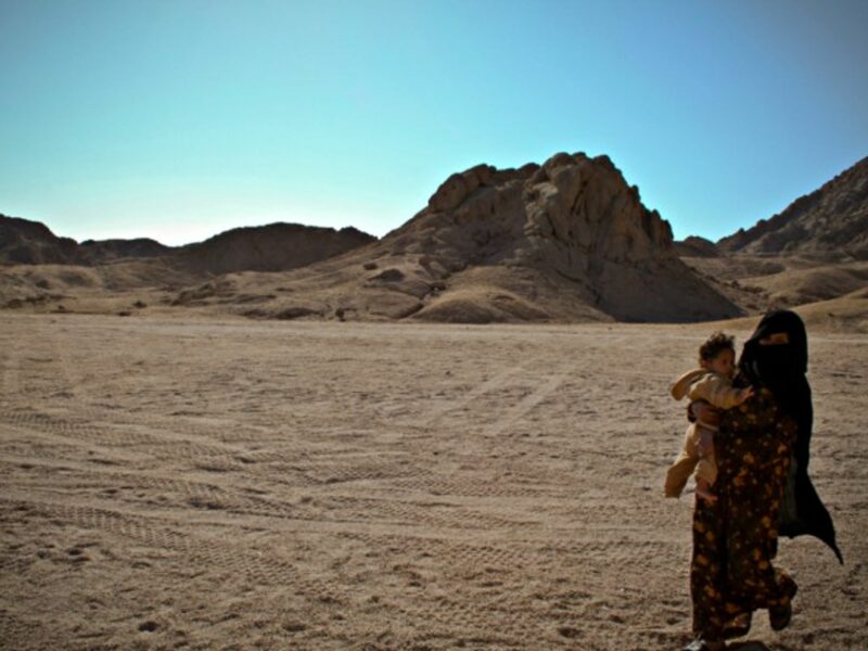Woman near Sharm El Sheik, Egypt