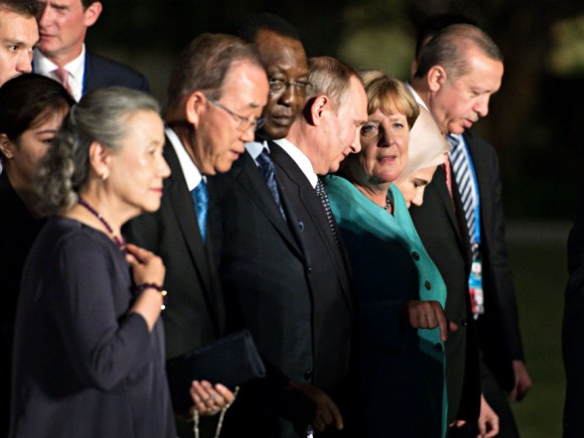 World leaders at the Sept. 4, G20 summit in Hangzhou, China