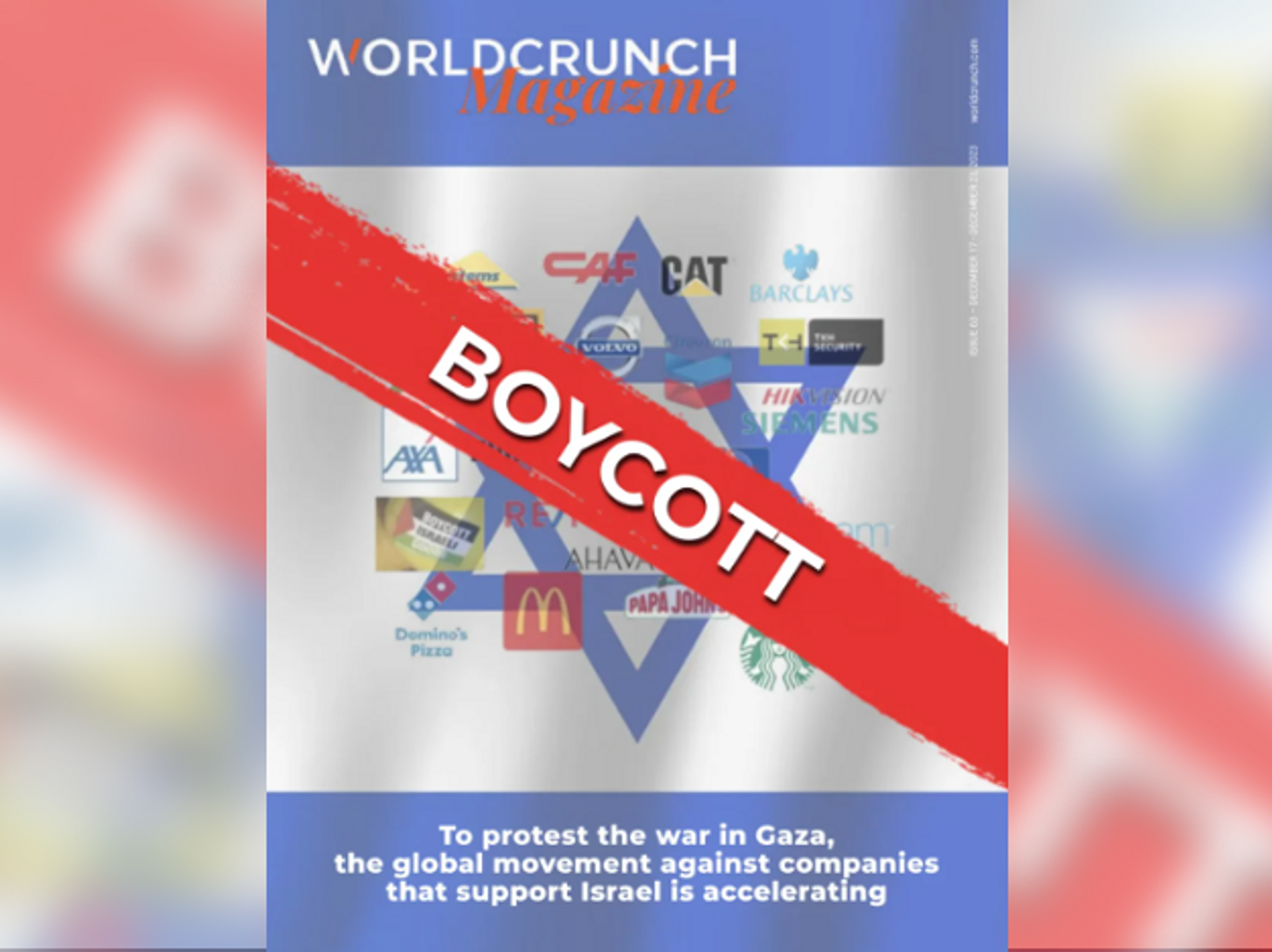 Worldcrunch Magazine #63 — Boycott
