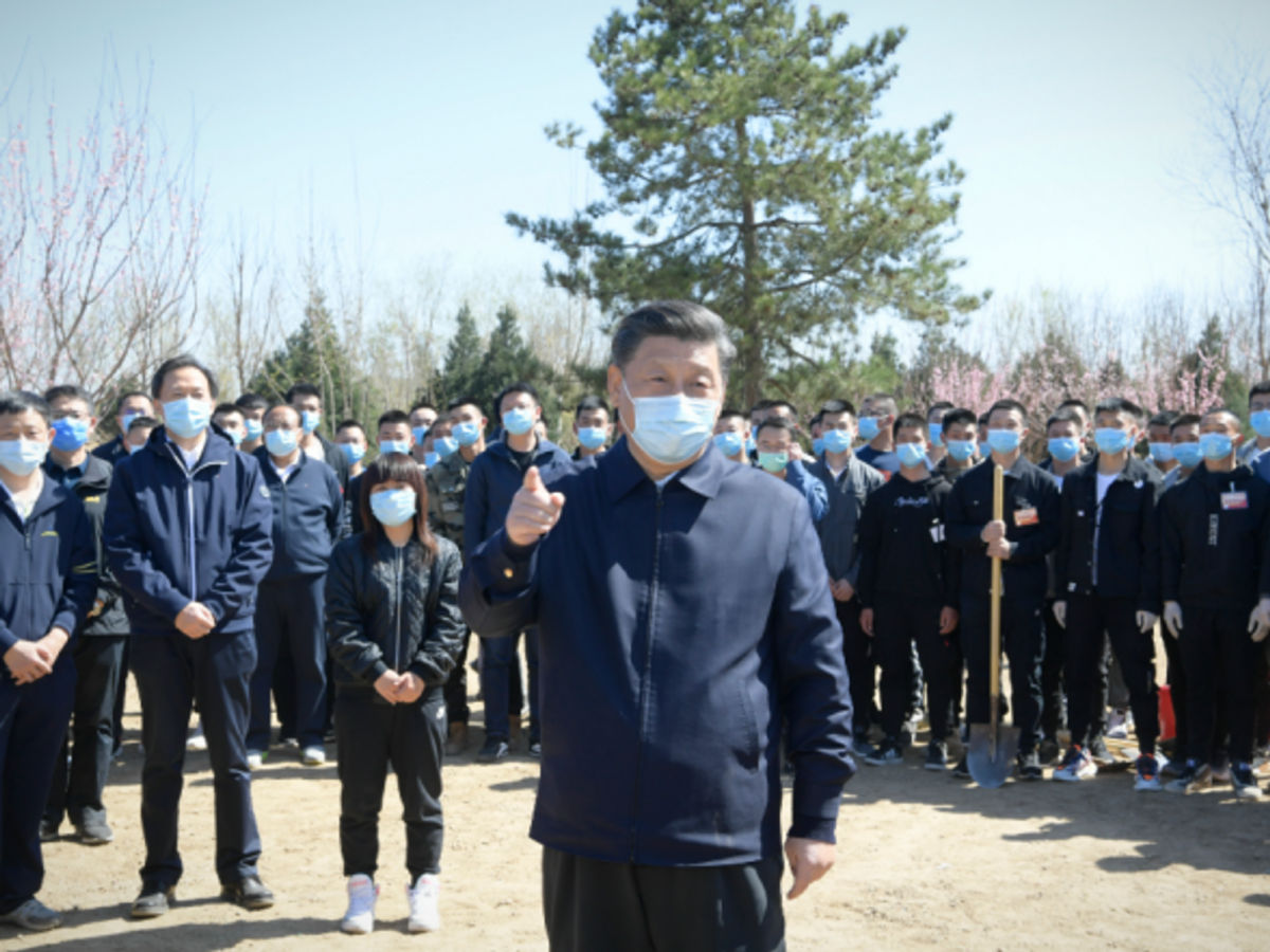 Xi Jinping in Beijing on April 3