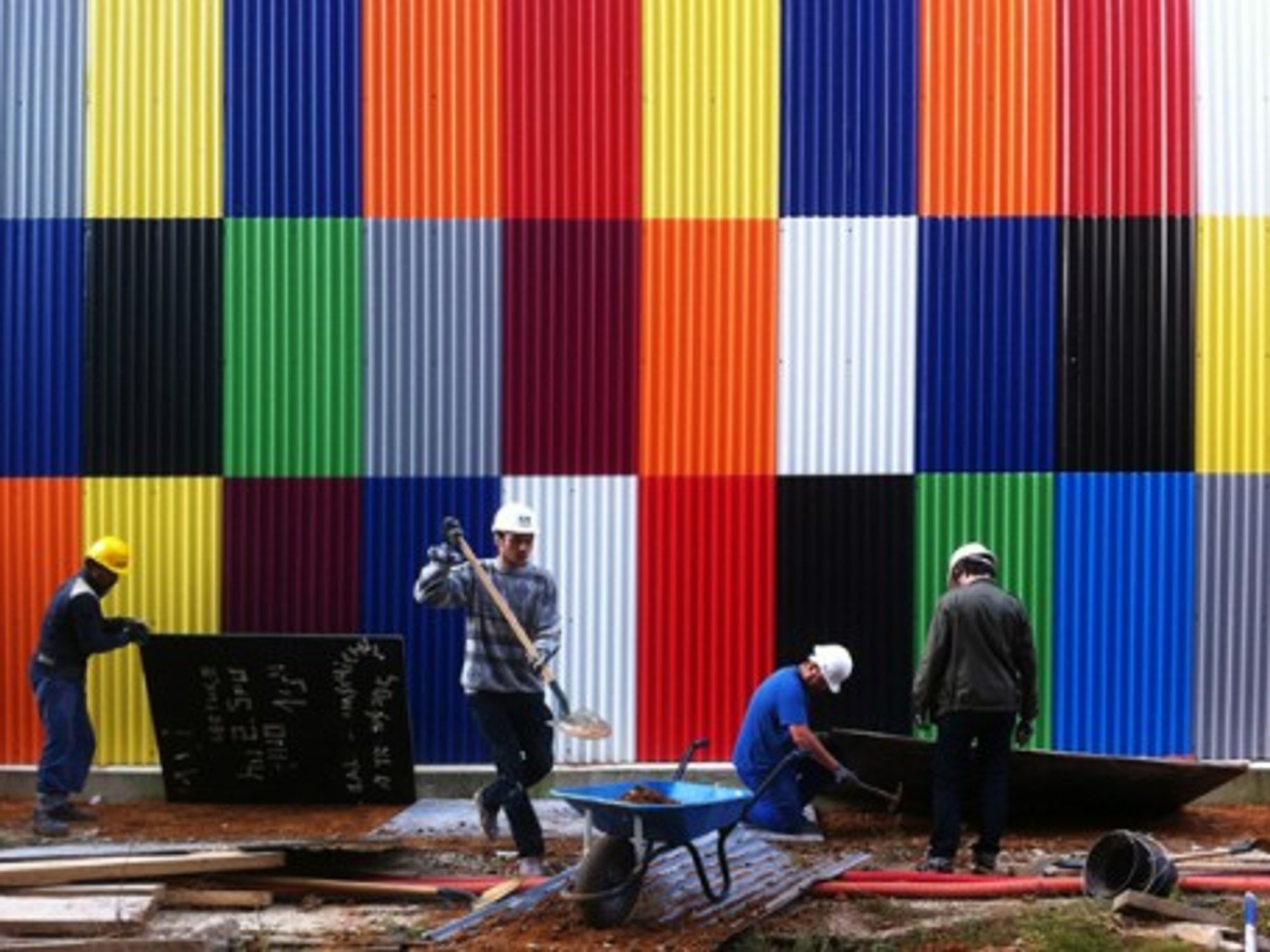 YA+K's "Trans 305" construction site