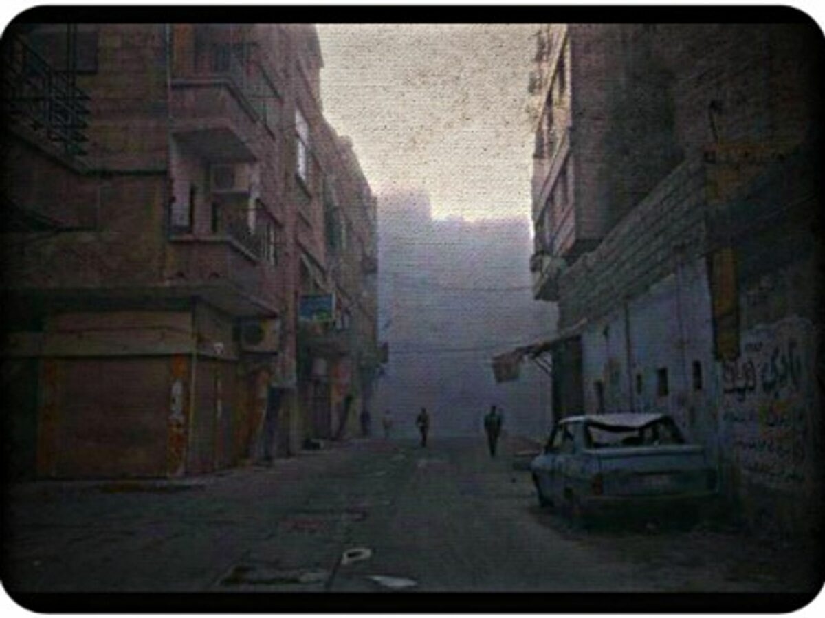 Yarmouk refugee camp, home to the largest Palestinian refugee community in Syria
