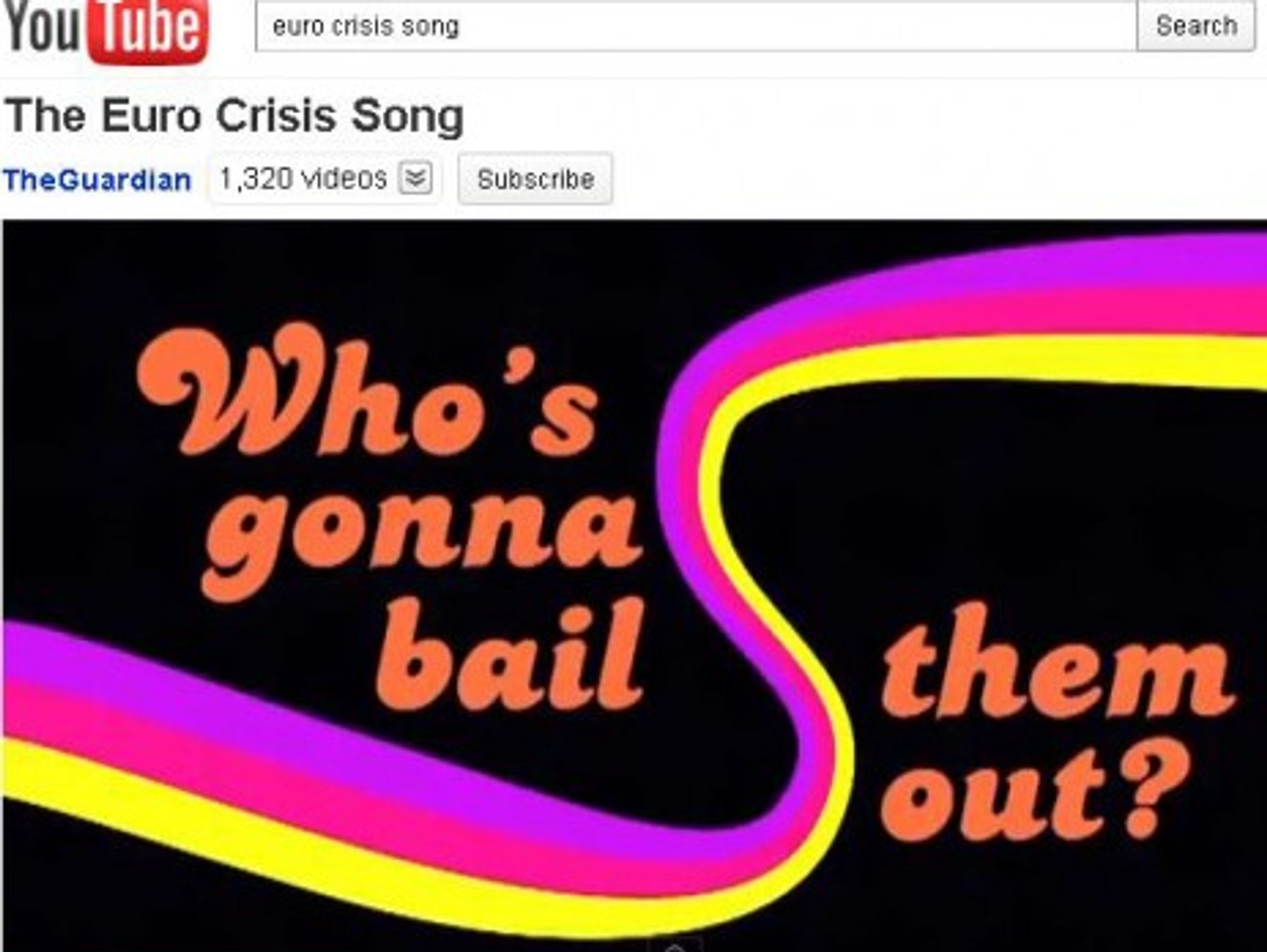You Tube video pokes fun at countries directly hit by the Euro crisis