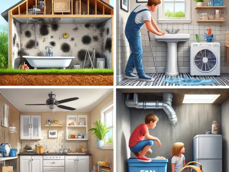 Your Guide To Preventing Black Mold Growth In Damp Areas
